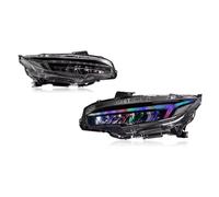 SASFZ Headlamp For Civic For 10th For RGB 2016 2017 2018 2019 2020 2021 Headlight Modified DRL Turn Signal LED Auto Accessories Headlights