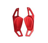 SASFZ Paddle Shifter Extension For Skoda For Octavia For A8 For MK4 For ENYAQ IV RS VRS 2020 2021 2022 Aluminum Car Steering Wheel Shifter Paddle Extension Paddle Shifter(Red)