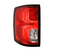 SASFZ Rear trail light For Chevy For Silverado 1500 2016-2018 Rear Lights Stop Brake Parking Lamp Turn Signal Light Fog Tail Tail Light Rear Lamp(Left)