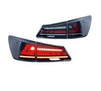 SASFZ Rear trail light For Lexus IS250 IS350 ISF 2006-2013 Sequential Turn Signal Black Rear Lamps Assembly LED Tail Lights Tail Light Rear Lamp
