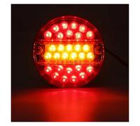 SASFZ Tail Lights 2PCS 12V-24V 29 LED Tail Light Round 5.6" Hamburger Rear Brake Reverse Turn Stop Signal Lamp Van Trailer Truck Lorry ATV Car taillights