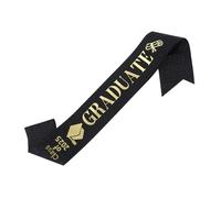 Sash 2025 Graduation - Class Of 2025 Sash | Gold Glitter Glitter Letter Graduation Sash Belt Sash Belt Label Decorations Accessories