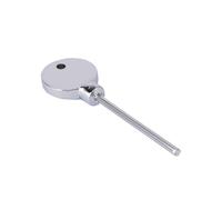 Sash Heritage Brass Key to Suit Locking Fasteners with a Grub Screw - Polished Chrome