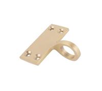 Sash Heritage Cast Brass Flat Sash Window Eye - Satin Brass