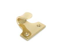 Sash Heritage Cast Brass Metal Sliding Sash Window Lift Small - Polished Brass