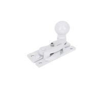 Sash Heritage Claw Fastener With Ball Knob (Locking) - White
