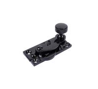 Sash Heritage Claw Fastener With Knurled Knob (Locking) - Black