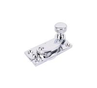 Sash Heritage Claw Fastener With Knurled Knob (Non Locking) - Polished Chrome