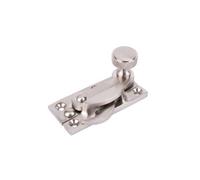 Sash Heritage Claw Fastener With Knurled Knob (Non Locking) - Satin Nickel