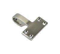 Sash Heritage Flat Sash Eye (Heavy Duty) - Satin Nickel