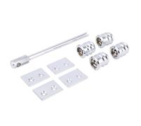 Sash Heritage Flush Sash Stop - 15mm (4 Per Pack) - Polished Chrome