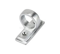 Sash Heritage Sash Eye With Border (Square End) - Satin Chrome