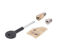 Sash Heritage Sash Stop 19mm With 100mm Key And 2 S/s Inserts - Antique Brass