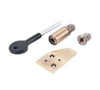 Sash Heritage Sash Stop 28mm With 100mm Key And 2 S/s Inserts - Antique Brass