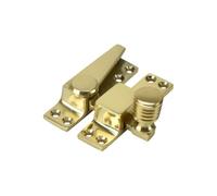 Sash Heritage Sold Cast Brass Metal Sliding Sash Window Straight Arm Fastener with Beehive Knob - Polished Brass