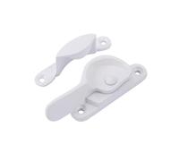 Sash Heritage Solid Cast Brass Metal Sliding Sash Window Fitch Fastener (Non Locking) - White