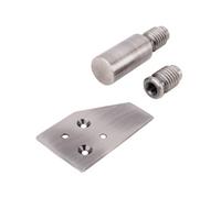 Sash Heritage Solid Sash Stop 31mm With 2 Inserts - No Key - Antique Nickel