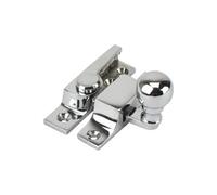 Sash Heritage Straight Arm Fastener Brass Ball Knob (Narrow) - Polished Chrome