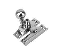 Sash Heritage Straight Arm Fastener Brass Ball Knob (Standard) - Polished Chrome