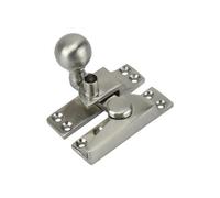Sash Heritage Straight Arm Fastener Brass Ball Knob (Standard) - Satin Nickel