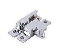 Sash Heritage Straight Arm Fastener Oval Knob - (Narrow) - Polished Chrome