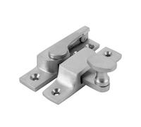 Sash Heritage Straight Arm Fastener Oval Knob - (Narrow) - Satin Chrome