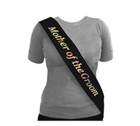 Sash Mother of The Groom Black - Wedding Party Supplies