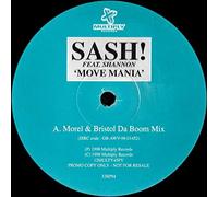Sash! - Move mania (John B. Norman, 4 versions, 1998, feat. Shannon) / Vinyl Maxi Single [Vinyl 12'']