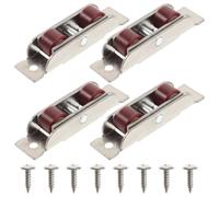 Sash Wheel Double Rollers Stainless Steel 4pcs for Sliding Window