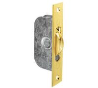 Sash Window Axle Pulley 42mm Brass Wheel 119 x 25mm Forend Polished Brass