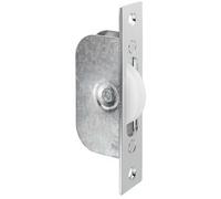Sash Window Axle Pulley 42mm Nylon Wheel 119 x 25mm Forend Polished Chrome
