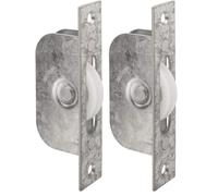 SASH Window AXLE Pulley NO 1 GALV FOREND with Nylon Wheel (Pack of 2)