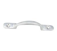 Sash Window Bow Shaped Lift Handle 158 x 12mm 30mm Proj Polished Chrome