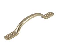 Sash Window D Handle (125mm) - Polished Brass