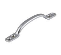 Sash Window D Handle (125mm) - Satin Chrome
