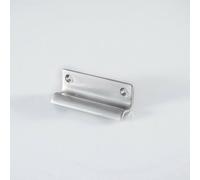 Sash Window Lift Handle 62 x 20mm 47mm Fixing Centres Satin Nickel