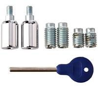 Sash Window Stop/Restrictor - Polished Chrome