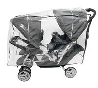 Sashas Premium Series Rain and Wind Cover for Graco DuoGlider Click Connect Stroller