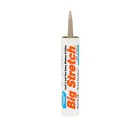 Sashco 10026 10.5oz Sashco Sealants Slat Grey Big Stretch Caulk & Seal, 10.5-Ounce