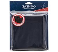 Sashiko Cotton Fabirc, Dark Navy, 1m x 1.42m