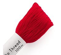 Sashiko Cotton Thread Olympus Japanese Embroidery 105 Red 100 Metre