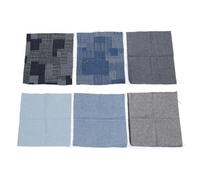 Sashiko Kit 28Pcs Sashiko Thread Kit Thread and Needles Thimble Denim Fabric Water Soluble Hand Embroidery Set for Beginners Hand Quilting and Mending