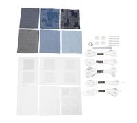 Sashiko Kit Portable Water Soluble Hand Embroidery Starter Kit for Beginners