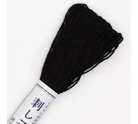 Sashiko Thread - Olympus 20m Skein - Solid Color (20-Black)