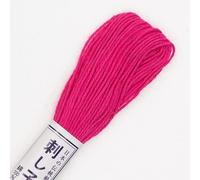 Sashiko Thread - Olympus 20m - Solid Color - # 21 Hot Pink