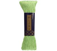 Sashiko Thread Thinner Weight 170 Meters Skein -Col.12 Pale Green - Japanese Quilting & Embroidery