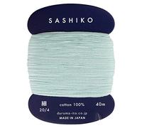 Sashiko Thread Thinner Weight 40m Col. 206 -Mint Cream- Japanese Embroidery & Quilting by Yokota