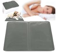 SASHTECH Cooling Pad Gel Pillow - Cold Gel Pack Mats For Pets - Sofa Cushion - Use As A Pillow Insert Or Anywhere On The Body To Provide Cooling Relief In Bed - 30 X 40 Cm (2X, Grey)