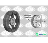 SASIC CRANKSHAFT BELT PULLEY 2154023 FOR NISSAN RENAULT