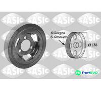 SASIC CRANKSHAFT BELT PULLEY 2156025 FOR BMW CITROËN PEUGEOT MINI